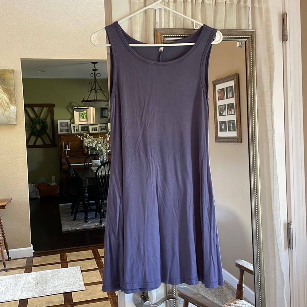 Lavender tank dress